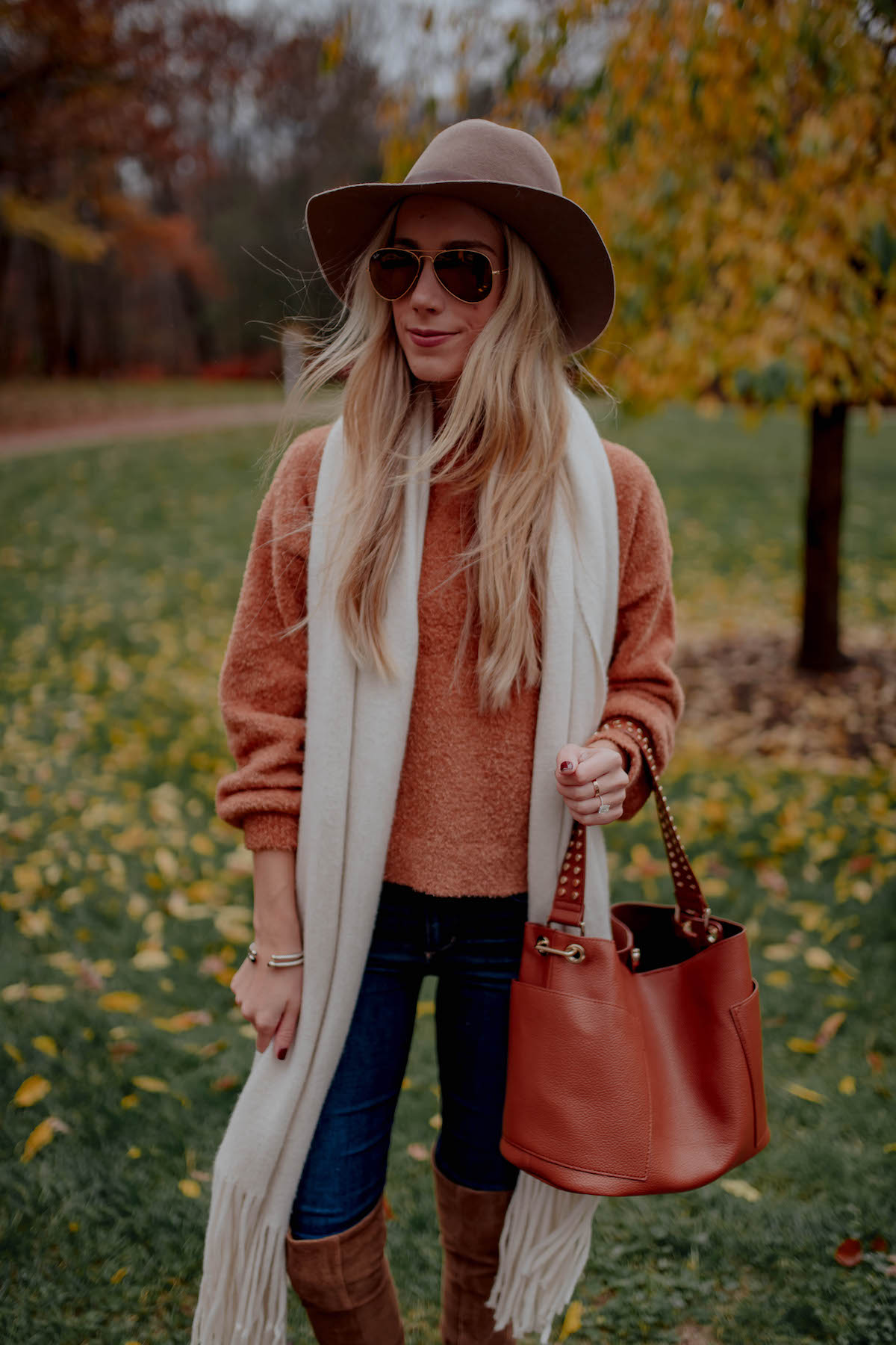 Brown Chenille Sweater
