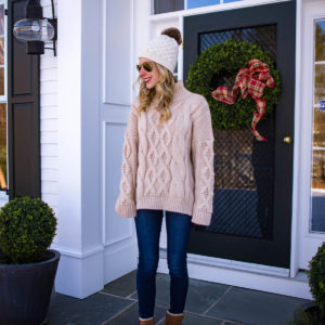 Chunky Cable Knit Sweater
