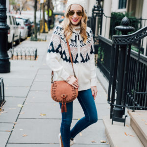 Fair Isle Knit Cardigan