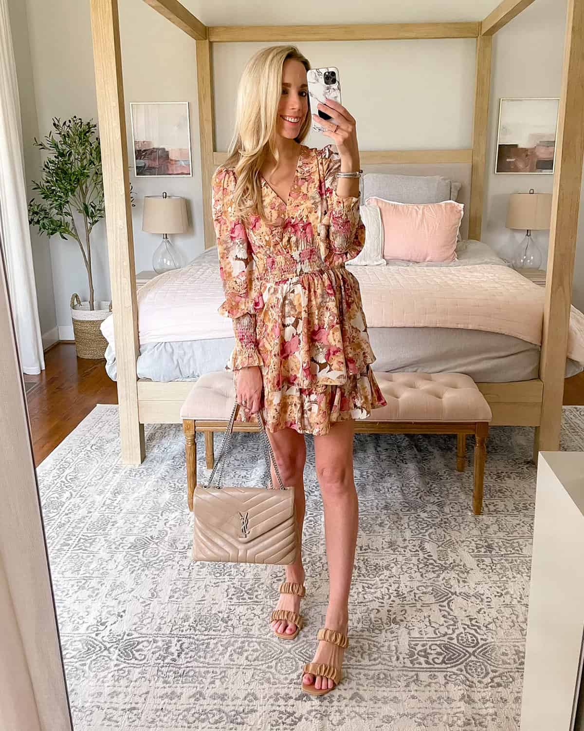 Floral Long Sleeve Dress
