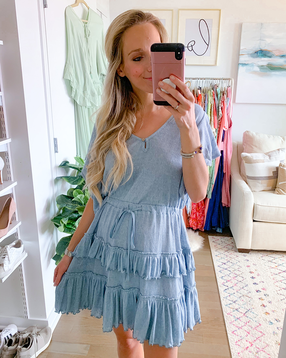 Free People Harper Mini Dress