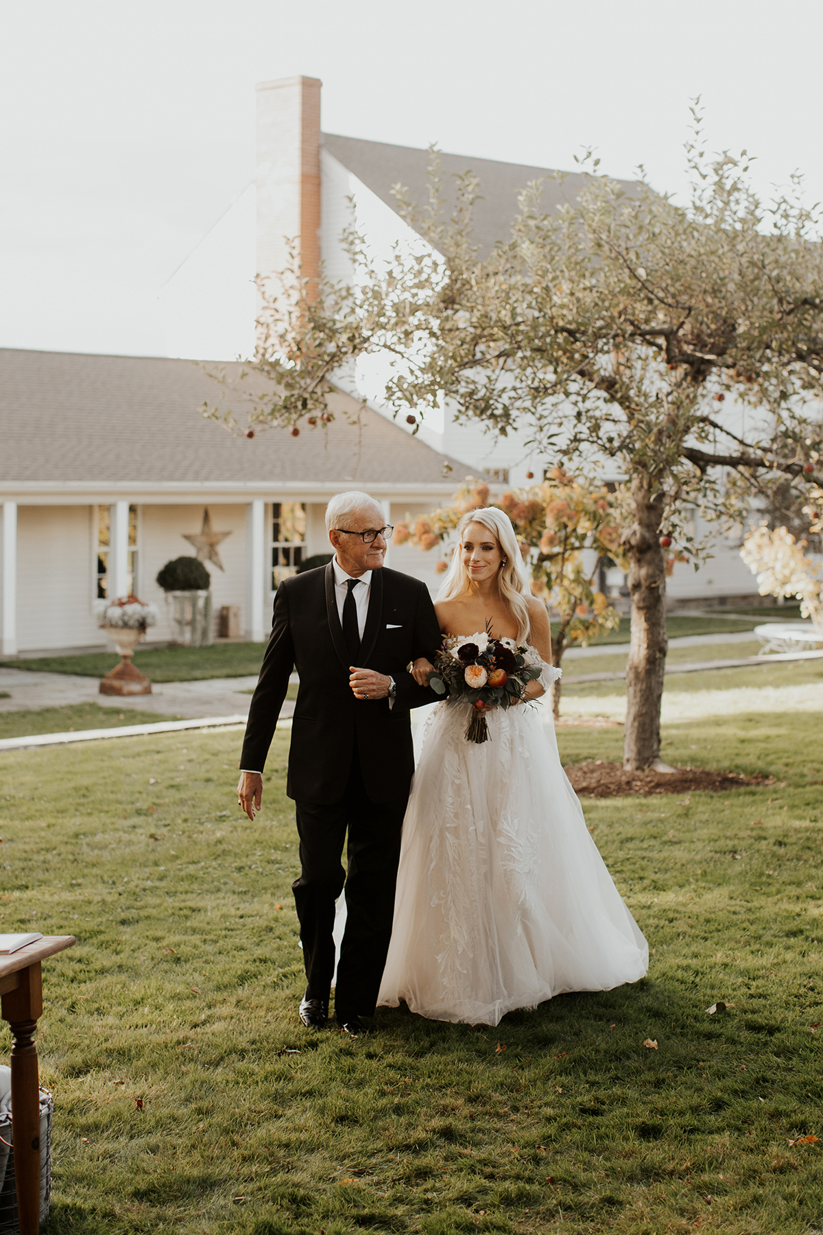 Katies Bliss Fall Wedding Ceremony