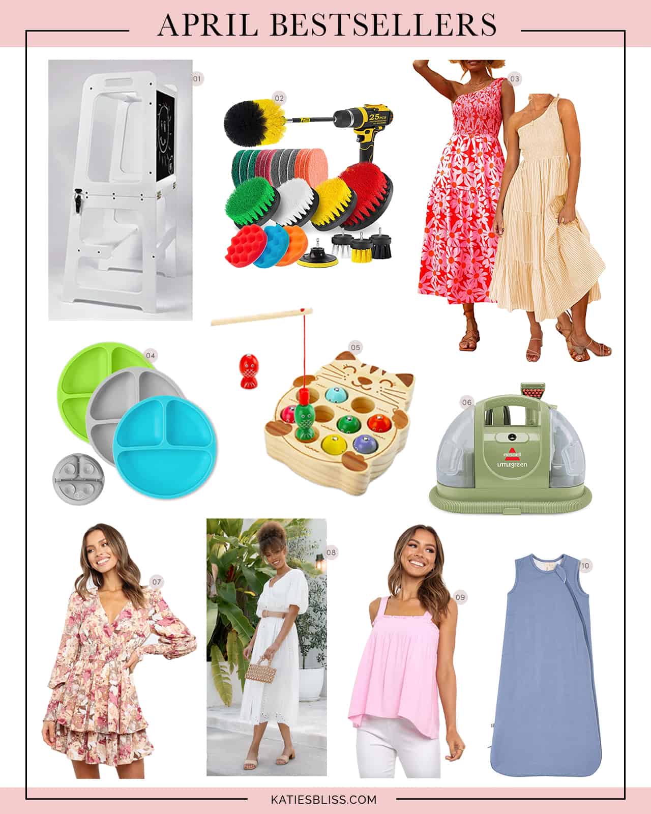 Katies Bliss April Bestsellers