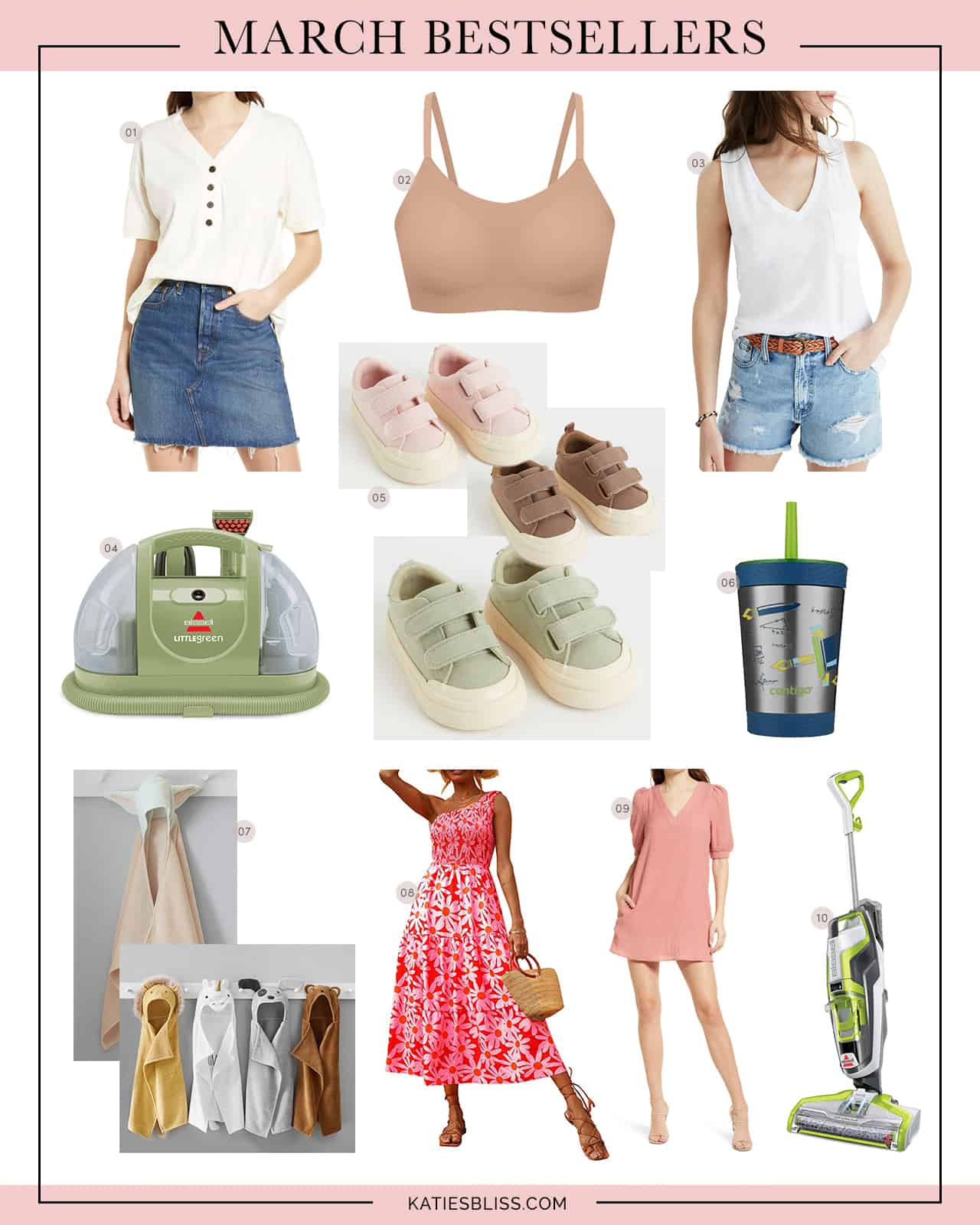 Katies Bliss March Bestsellers