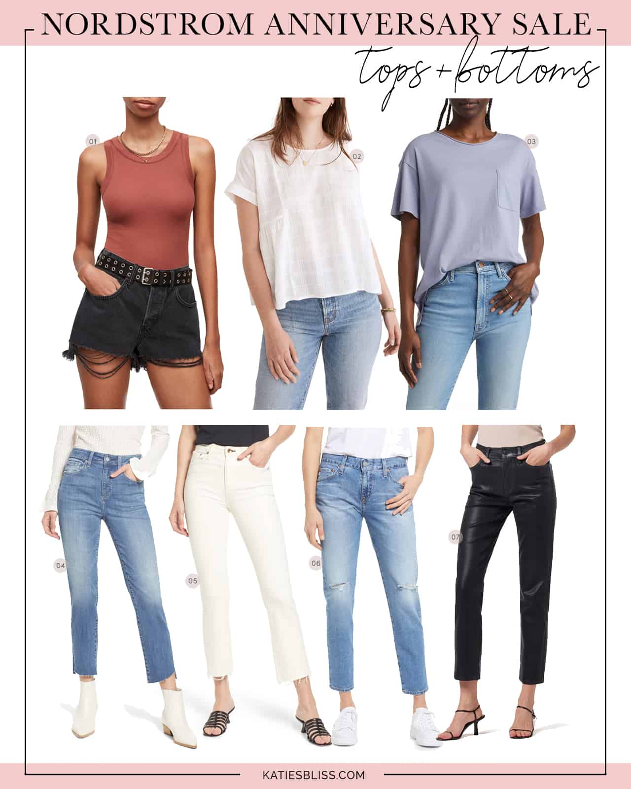 Katies Bliss Nordstrom Anniversary Sale Tops and Bottoms