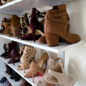 Katie's Bliss Shoe Wall