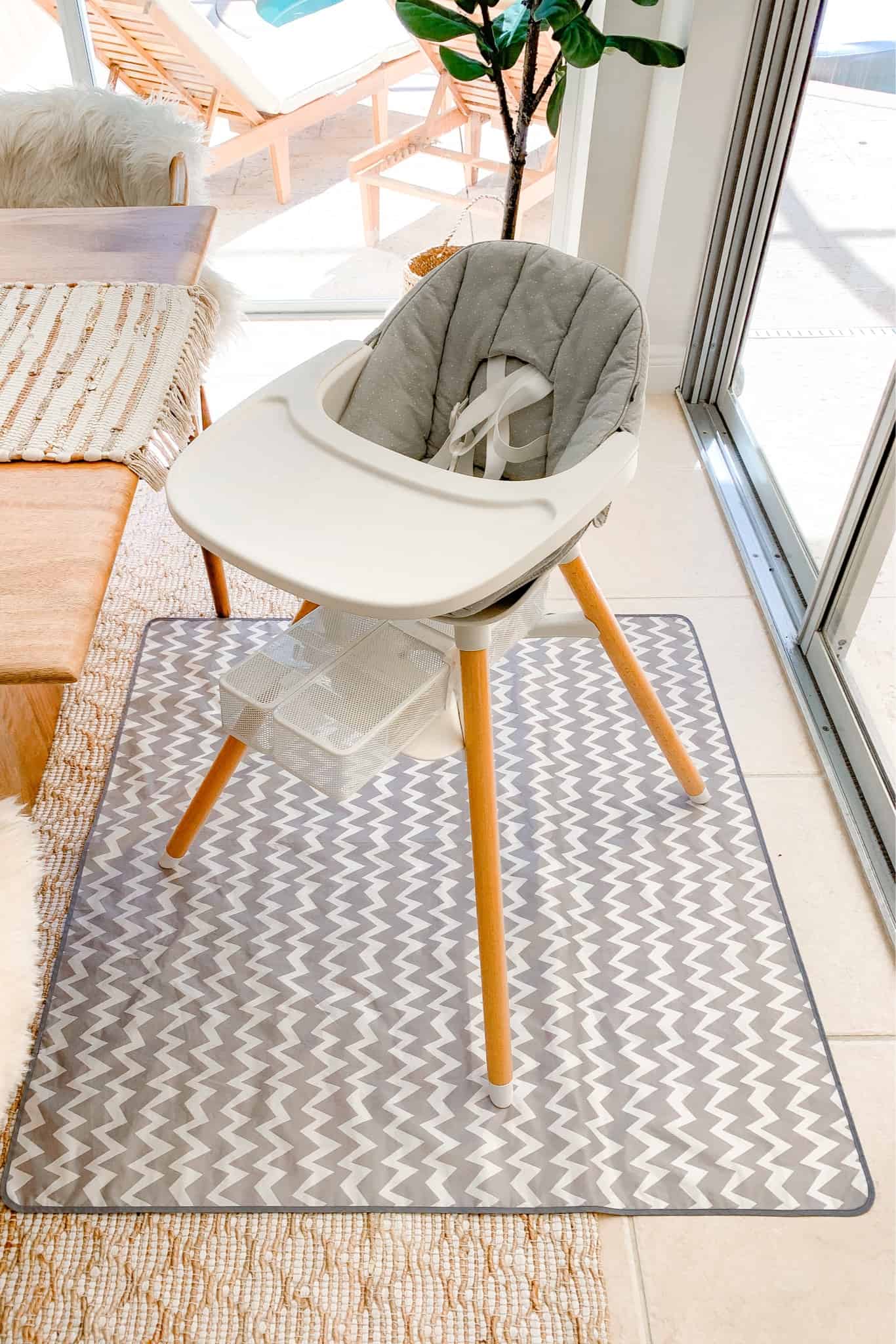 Lalo High Chair Splat Mat