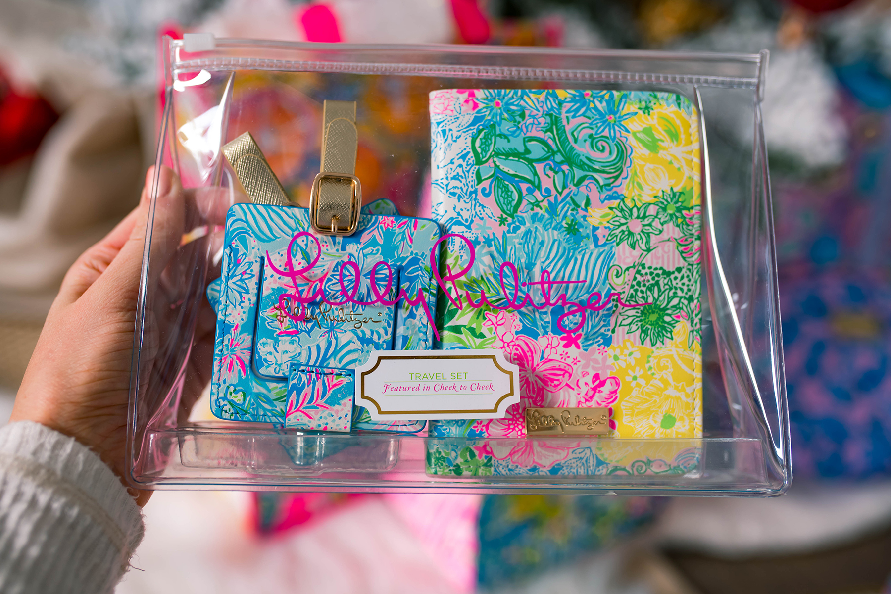 Lilly Pulitzer Passport Case and Luggage Tag