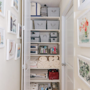 Storage Closet Organization