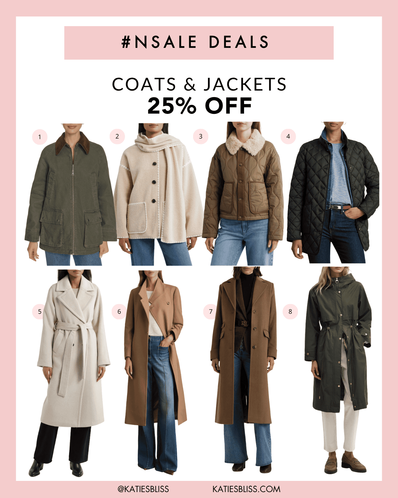Nordstrom Anniversary Sale 2025 Coats