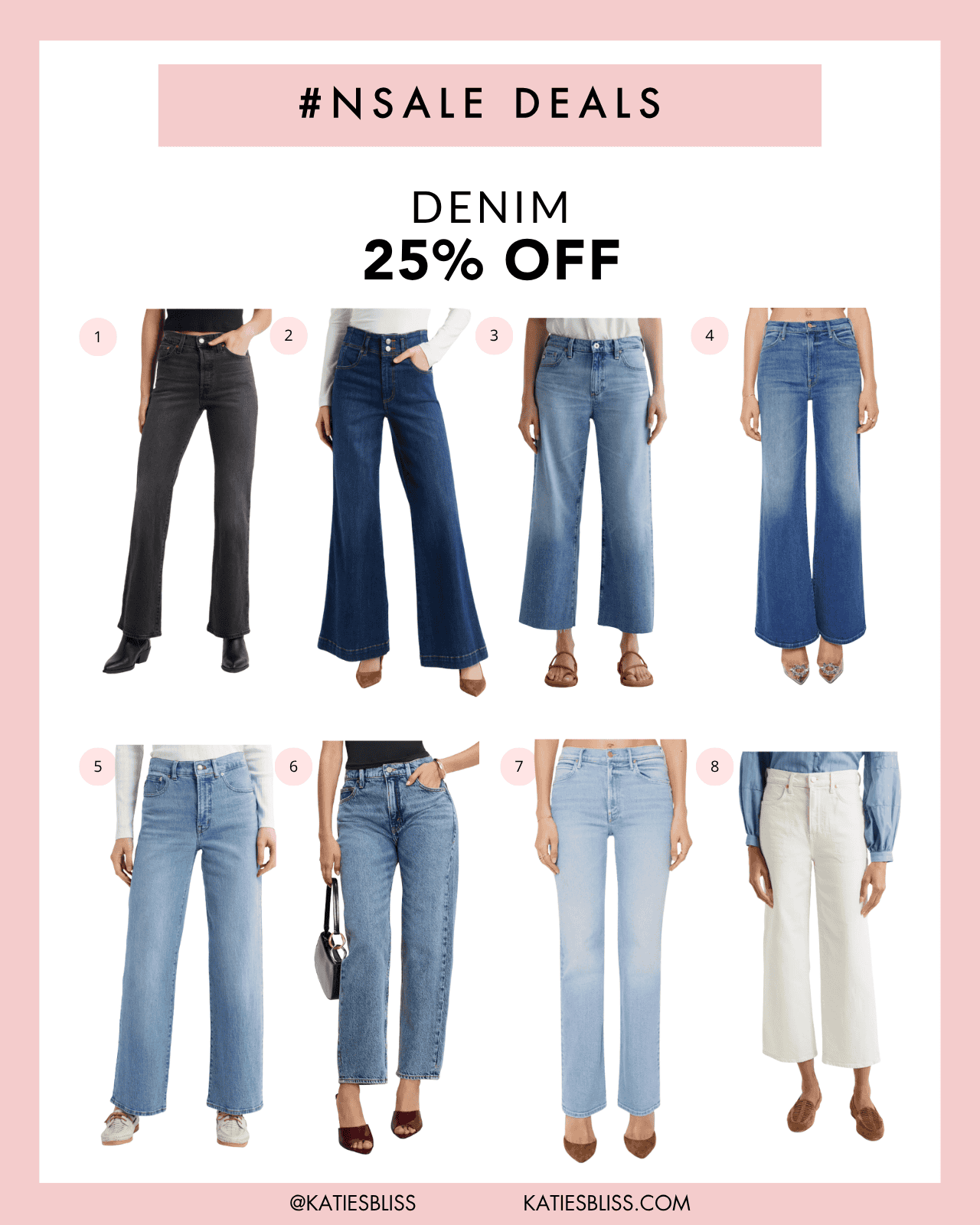 Nordstrom Anniversary Sale 2025 Denim